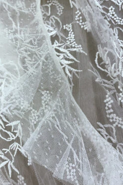 Blouse Blanche En Tulle Et Dentelle à Volant Col Fraise -Default Template 5 blouse blanche en tulle et dentelle a volant col fraise 7