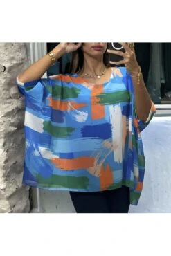 Blouse Over Size Motif Royal Doublé -Default Template 5 blouse over size motif royal double 1