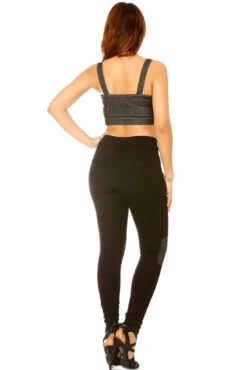 Bustier Zippé En Jeans Noir Avec Bretelles Et Bonnet. Top Femme 2851 -Default Template 5 bustier zippe en jeans noir avec bretelles et bonnet top femme 2851 6