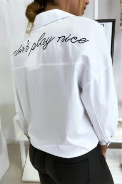 Chemise Blanche Abeille à Nouer -Default Template 5 chemise blanche abeille a nouer 4