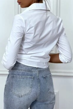 Chemise Blanche Cintrée Avec Illustration Paris -Default Template 5 chemise blanche cintree avec illustration paris 5