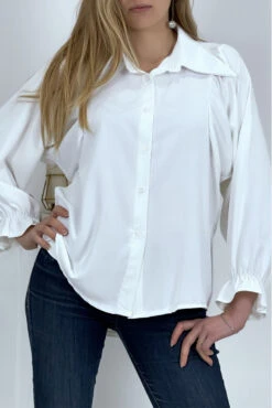 Chemise Blanche Manches Bouffantes -Default Template 5 chemise blanche manches bouffantes 1 1