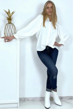 Chemise Blanche Manches Bouffantes -Default Template 5 chemise blanche manches bouffantes 1 3