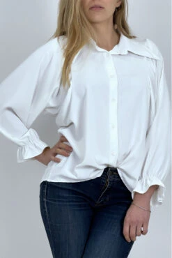 Chemise Blanche Manches Bouffantes -Default Template 5 chemise blanche manches bouffantes 1 4