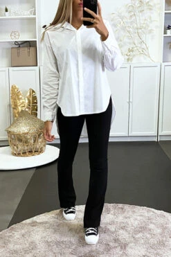 Chemise Blanche Over Size Court Devant Et Long Derrière -Default Template 5 chemise blanche over size court devant et long derriere 5