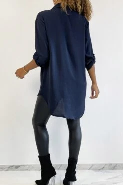 Chemise Bleu Très Chic Avec Poche Au Buste -Default Template 5 chemise bleu tres chic avec poche au buste 4