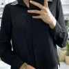 Chemise Noir Avec Strass Au Col -Default Template 5 chemise noir avec strass au col
