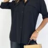 Chemise Noir Très Chic Avec Poche Au Buste -Default Template 5 chemise noir tres chic avec poche au buste