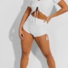Ensemble Push Up Yoga Short Et Crop Top Blanc -Default Template 5 ensemble push up yoga short et crop top blanc