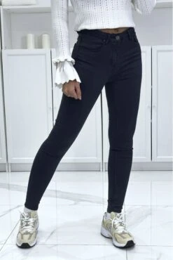 Jeans Slim Marine En Strech Avec Poches -Default Template 5 jeans slim marine en strech avec poches 2