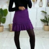 Jolie Jupe Lila Froncé Avec Volant -Default Template 5 jolie jupe lila fronce avec volant