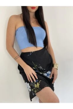 Jupe Fluide Noir Mi-longue Imprimé Fleurs 11 Jupe Fluide Noir Mi-longue Imprimé Fleurs -Default Template 5 jupe fluide noir mi longue imprime fleurs 3