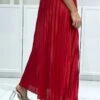 Longue Jupe Plissé Satiné Rouge Très Chic -Default Template 5 longue jupe plisse satine rouge tres chic