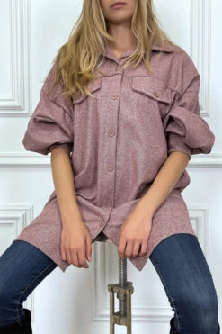 Longue Sur-chemise Bordeaux Bien épais -Default Template 5 longue sur chemise bordeaux bien epais 5