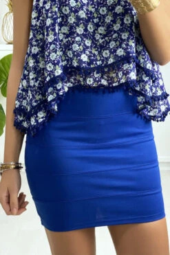 Mini Jupe Royal à Bande Avec Fermeture Au Dos -Default Template 5 mini jupe royal a bande avec fermeture au dos 2