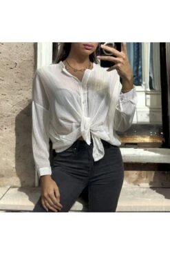 Sublime Chemise Blanche En Fil Doré -Default Template 5 sublime chemise blanche en fil dore 2